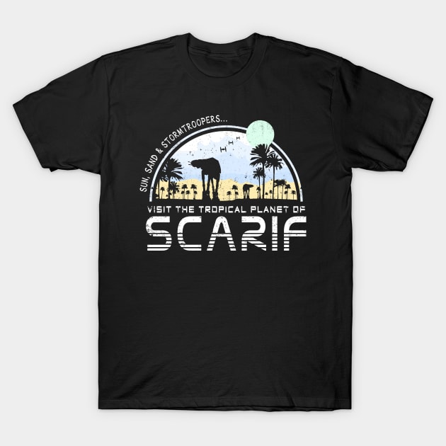 Visit Scarif T-Shirt by Immortalized